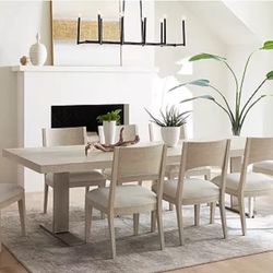 Bernhardt Solaria 9pc Dining Set (Rectangular Table & 8 Side Chairs)