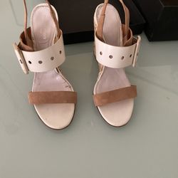 Sergio Rossi Wedge Heels Size 9.5