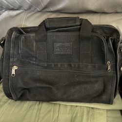 Mens Black Authentic GFC TRAVEL BAG