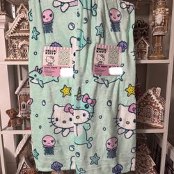Hello Kitty Mermaid Throw