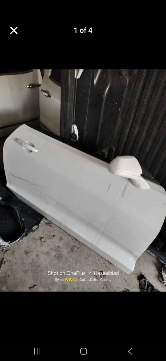 Parts 2016 To 2024 Chevy Camaro Passenger Door