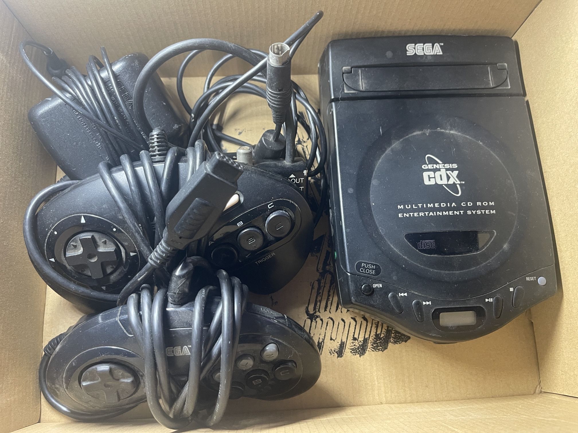 Sega Genesis CDX Console