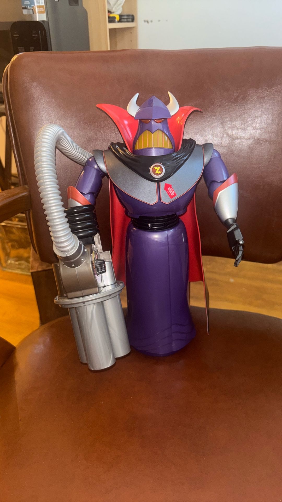 Disney Pixar Toy Story Evil Emperor Zurg Talking with Lights 14" Tall