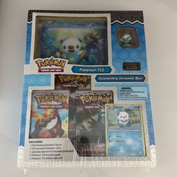 (FS/FT) Pokemon 2011 outstanding oshawott box b&w black and white