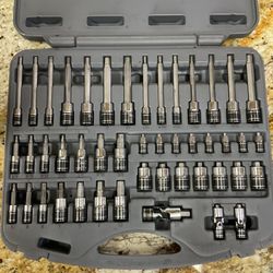 Silver Eagle 46 Piece Hex Socket Bit Driver Set
