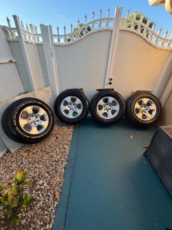 4 Ram Rims & Goodyear Tires