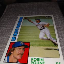 1984 Topps Jumbo Robin Yount
