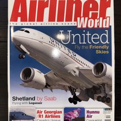 Airliner World magazine – United Fly the Friendly Skies – December 2014