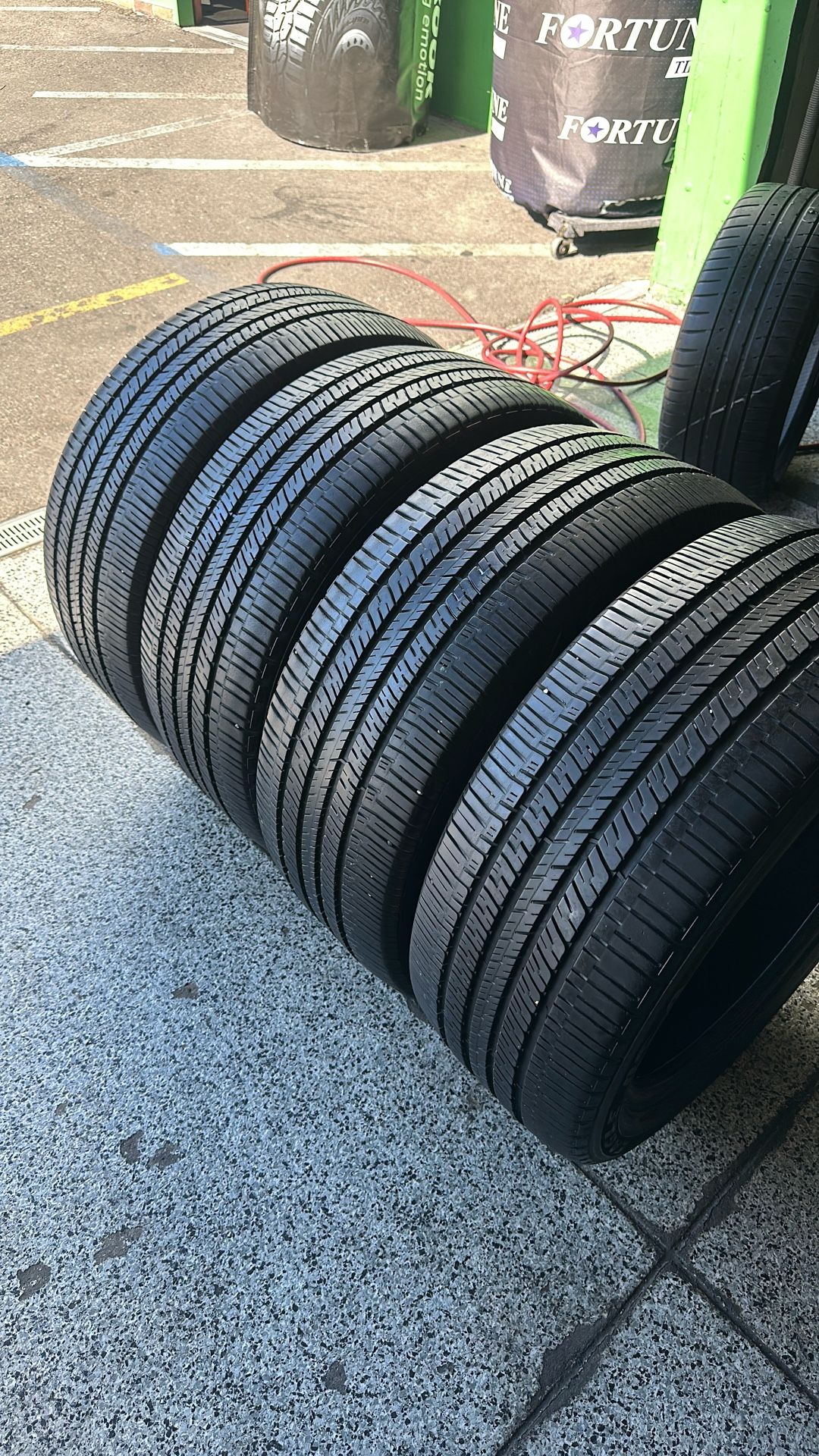 4 Used 255/45R20 Goodyear Tires 255 45 20 60% Tread Left