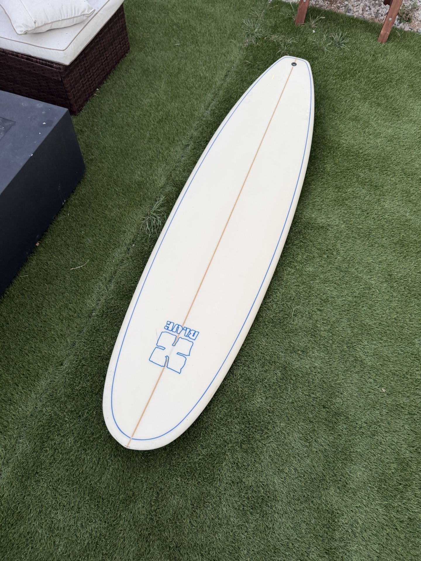 Blue 7'2ft Surfboard 7.2ft サーフボード