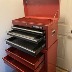 Vintage Craftsman Rolling Toolbox