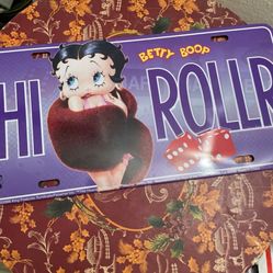 Betty Boop And More Metal Signs 5.00 Each
