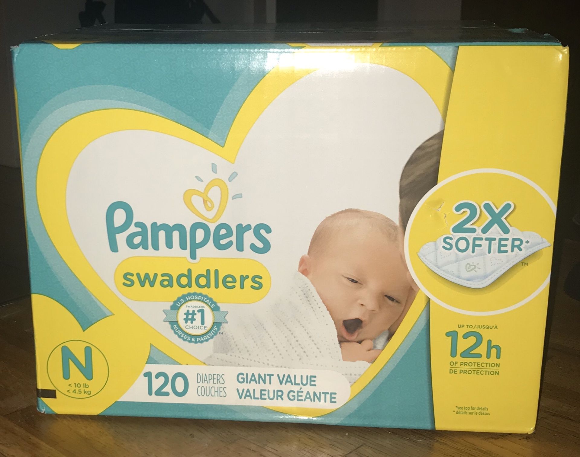 Pampers Swaddlers 120 ct.