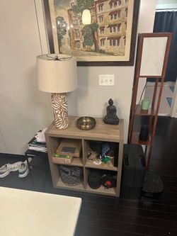 Four shelf table
