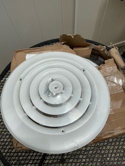Round A/C diffuser