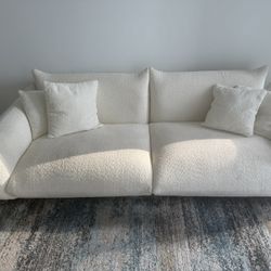 White couch 