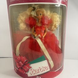 Happy Holidays 1988 Barbie Doll Vintage