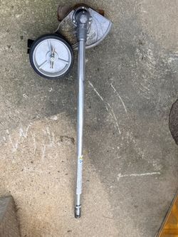 String Trimmer Attachment Shaft with Gearhead