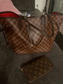 Authentic LV bag and wallet