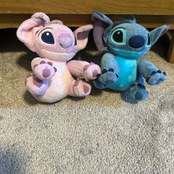 Angel & Stitch Plushies - Small