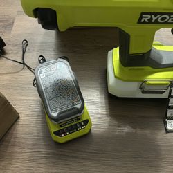 (2) Ryobi PSP02B ONE+ 18V Cordless Handheld Electrostatic Sprayer  With battery