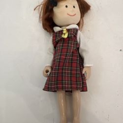 Vintage Madeline Red Hair Poseable Doll Eden 8”  Incomplete 1999