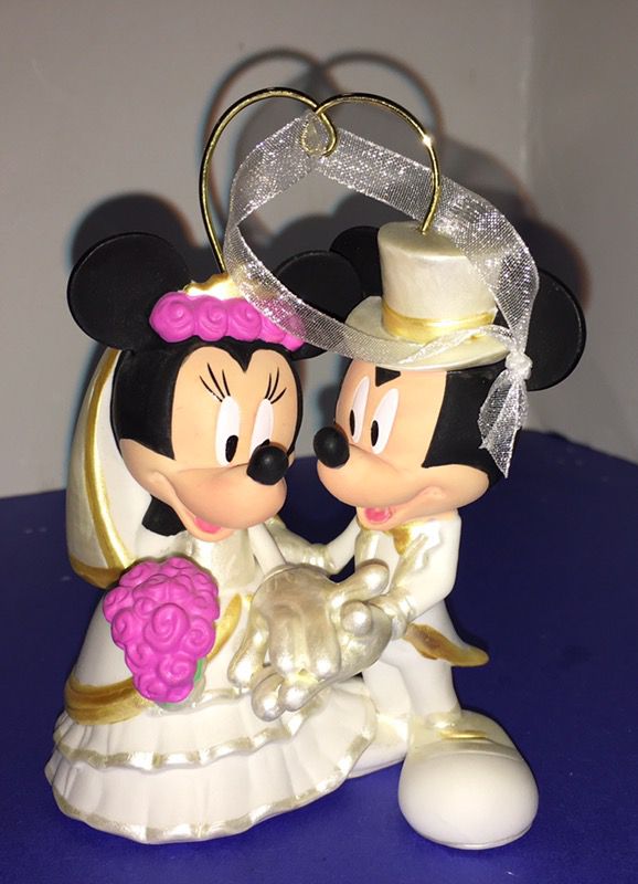 2016 Mickey Minnie Wedding ornamentNew