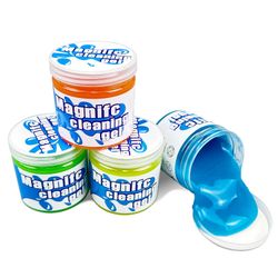 MAGNIFC Car Cleaning Gel (250g x 4) Pack of 4 – Reusable Interior Dust Cleaner Putty for Dashboard, Vents, Crevices, Multipurpose for Car, Electronics