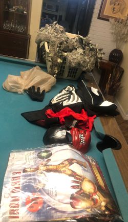 Halloween costumes and accessories