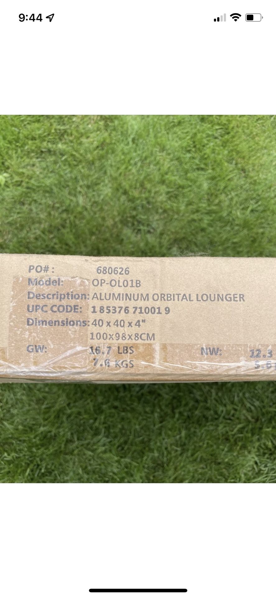 New Orbital Lounger Chair $187