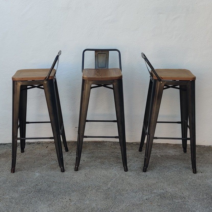 Bar Stool Chairs Metal - $50 EACH