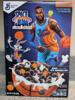 NEW Limited edition Space Jam Cereal