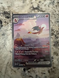Charizard ex Special Illustration Rare 199/165 Scarlet & Violet 151 Holo RAW
