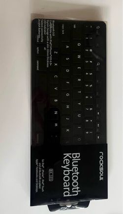Rocksoul BK 101 Bluetooth wireless keyboard Black BK101001SW for IOS or Android
