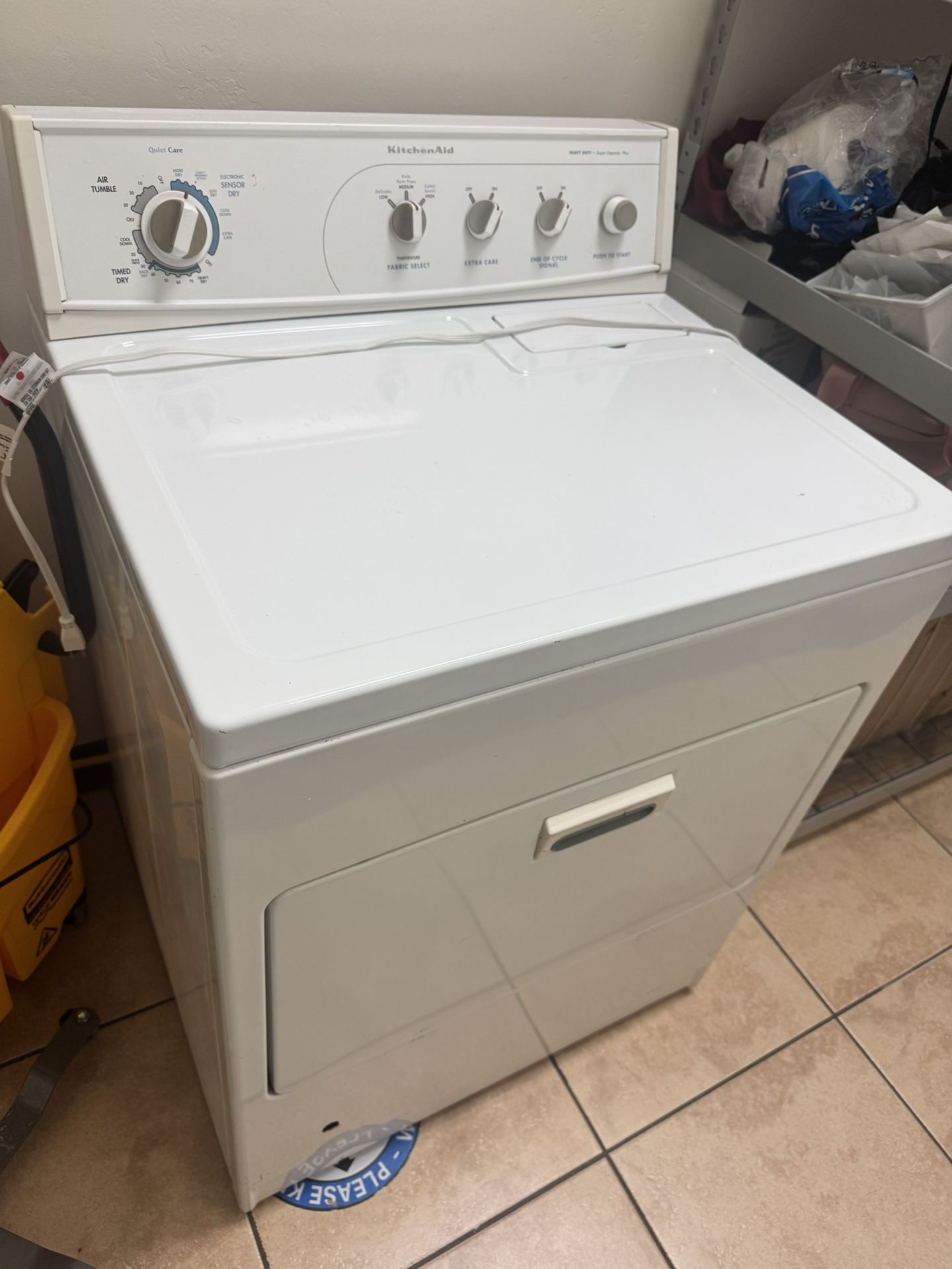 Kitchen Aid Gas Dryer & Electric