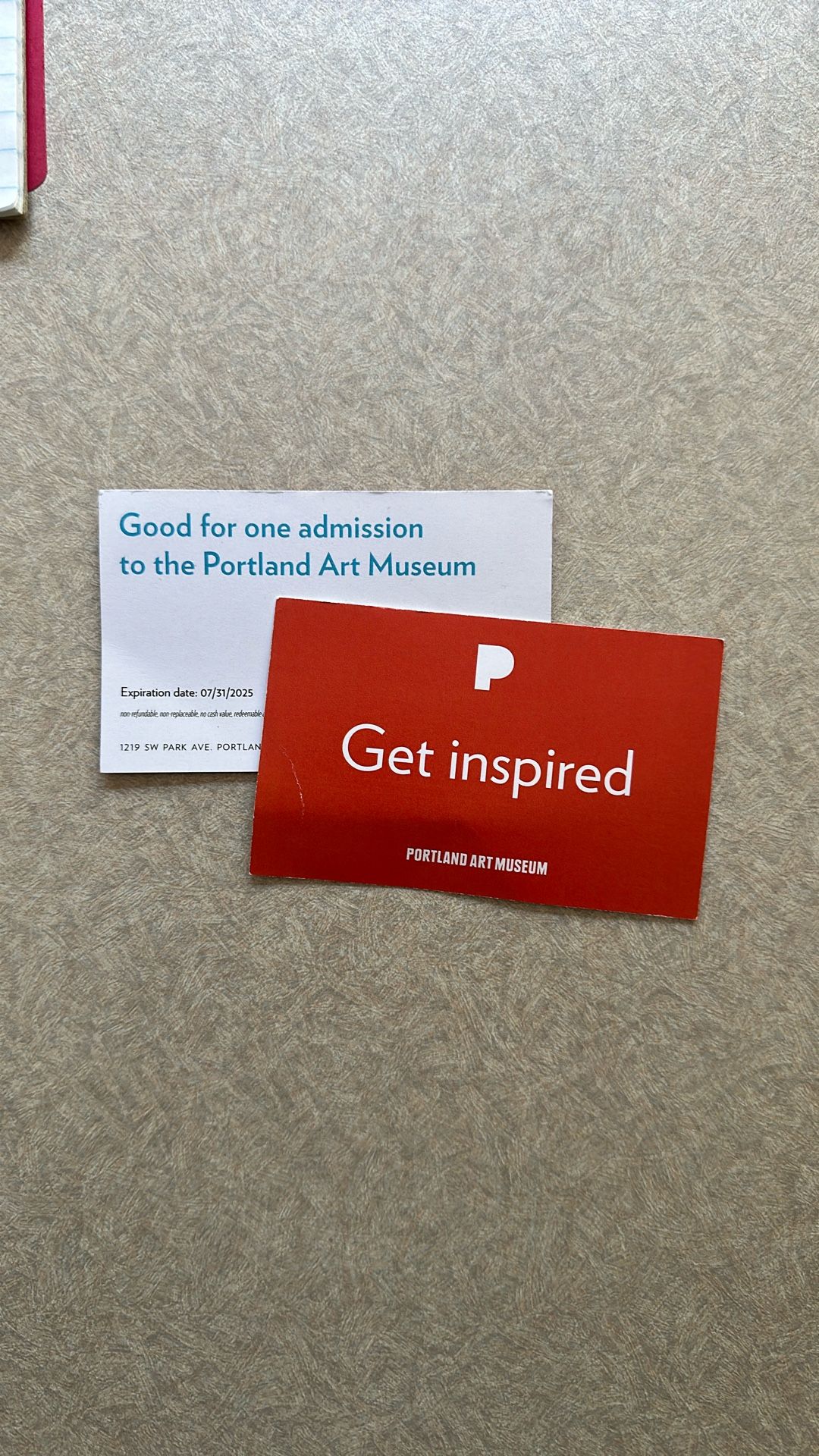 Portland Art Museum Admission