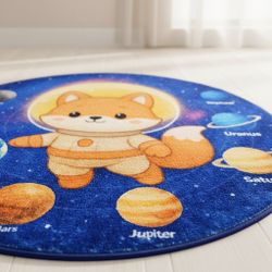 SOLAR SYSTEM AREA RUG   (((NEW)))