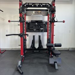 All In One Squat Rack, Functional Trainer, Smith Machine