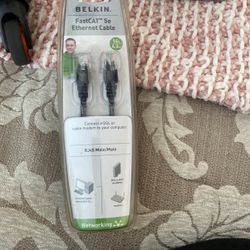 NEW Belkin cat5 Ethernet Cable 14ft 