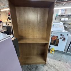 Tall Brown Bookcase