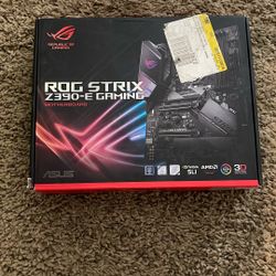 rog strix z390-e gaming motherboard