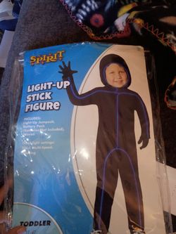 Spirit Light-Up Stick Figure Toddler Costume