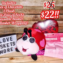 Valentine's Day Baskets! Scroll For More Pics!