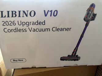 🔥 Final Sale🔥 Cordless Vacuum, V10 55KPa Anti-Tangle Stick Vacuum