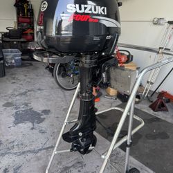 4 Hp Suzuki Tiller Outboard 