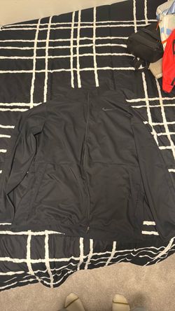 Nike Black Full-Zip Windbreaker Jacket XL