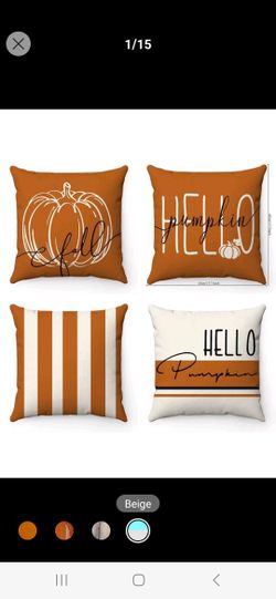 Fall Pillow Cases