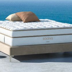 California King Saatva Classic 11" And 14" Pillow Top Mattress Sale 