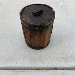 Wooden Ice Chest