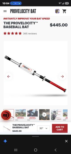 Pro velocity qucik stuck and pro velocity bat
